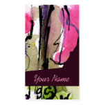 Customisable Feminine Profile Cards # 9731Fem