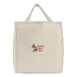 Customisable Floral Totes - Great Gift Idea embroidered bags