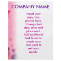 Customisable Flyer - Berry Stains