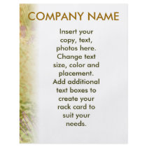 Customisable Flyer - Olive Medley