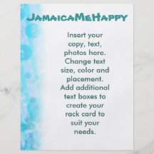 Customisable Flyers - Under The Sea