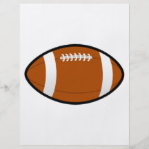 Customisable Football Flyers