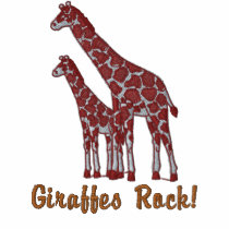 Customisable Giraffe Lover Tees - add your own tex