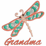 Customisable Grandma butterfly embroidered shirt embroidered shirts