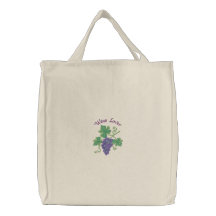 Customisable Grapes Tote Bag - Great Gift Idea