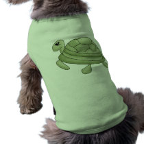 Customisable Green Turtle Gifts and Tees Doggie Tshirt