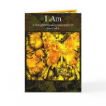 Customisable Greeting Card -The Poem: I Am -
