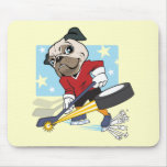 Customisable Hockey Pug mousepads