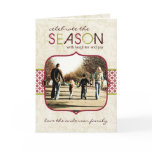 Customisable Holiday Photo Card
