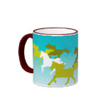 Customisable: Horses mugs