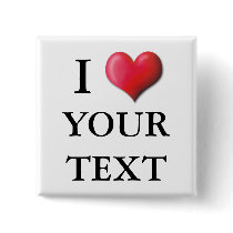 Customisable I Heart Button 0002