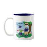 Customisable I Love You Daddy mugs