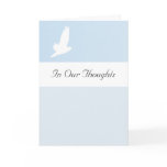 Customisable In Our Thoughts / Prayers Sympathy cards