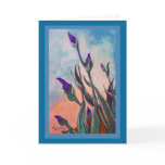 Customisable Iris Buds Greeting Card