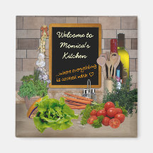 Customisable Kitchen Magnet