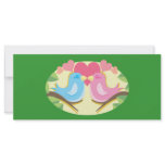 Customisable Love Birds Gifts rack cards
