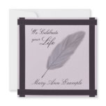 Customisable Memorial / Wake / Living Funeral