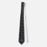 customisable monogram patterned tie