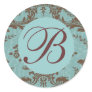 Customisable Monogram sticker