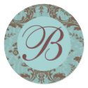 Customisable Monogram sticker