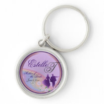 Customisable Mother of the Bride Keepsake Keychain keychains
