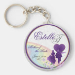 Customisable Mother of the Bride Keepsake Keychain