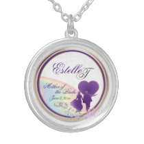 Customisable Mother of the Bride Keepsake Necklace necklaces