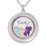 Customisable Mother of the Bride Keepsake Necklace