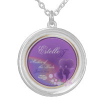 Customisable Mother of the Bride Keepsake Necklace necklaces