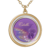 Customisable Mother of the Bride Keepsake Necklace necklaces