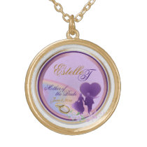 Customisable Mother of the Bride Keepsake Necklace necklaces