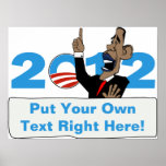 Customisable Obama 2012 Poster