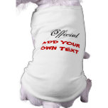 CUSTOMISABLE Official Doggie Tee