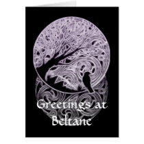 Customisable Pagan/Celtic themed Card