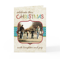 Customisable Photo Christmas Card