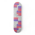 Customisable Photo Collage Skateboard