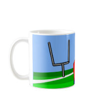 Customisable photo face football grid iron AA Coffee Mugs