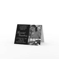 Customisable Photo Graduation Card Announcement