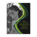 Customisable Photo - Graduation Thank You Card postcards