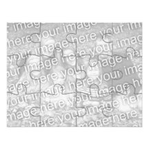 Customisable Photo "Mock" Puzzle Card-12 pieces Custom Invitation