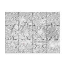 Customisable Photo "Mock" Puzzle Post Card