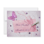 Customisable Pretty Pink Butterfly Design