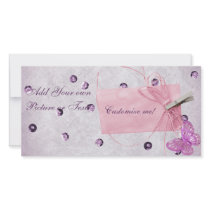 Customisable Pretty Pink Butterfly Design