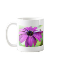 Customisable Purple Daisy Coffee Mug