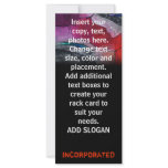 Customisable Rack Cards - Incorporated rack cards