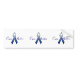 Customisable Ribbon Bumper Stickers! bumper stickers