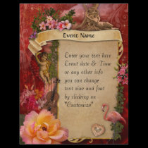 (Customisable) Romantic flyers