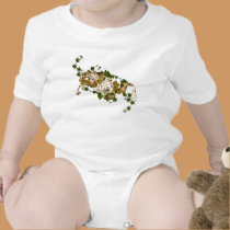 Customisable Roses Gold and Clover t-shirts