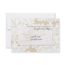 Customisable RSVP Response Card