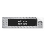 Customisable Sign - Sheet Metal / Black Plaque Bumper Sticker
